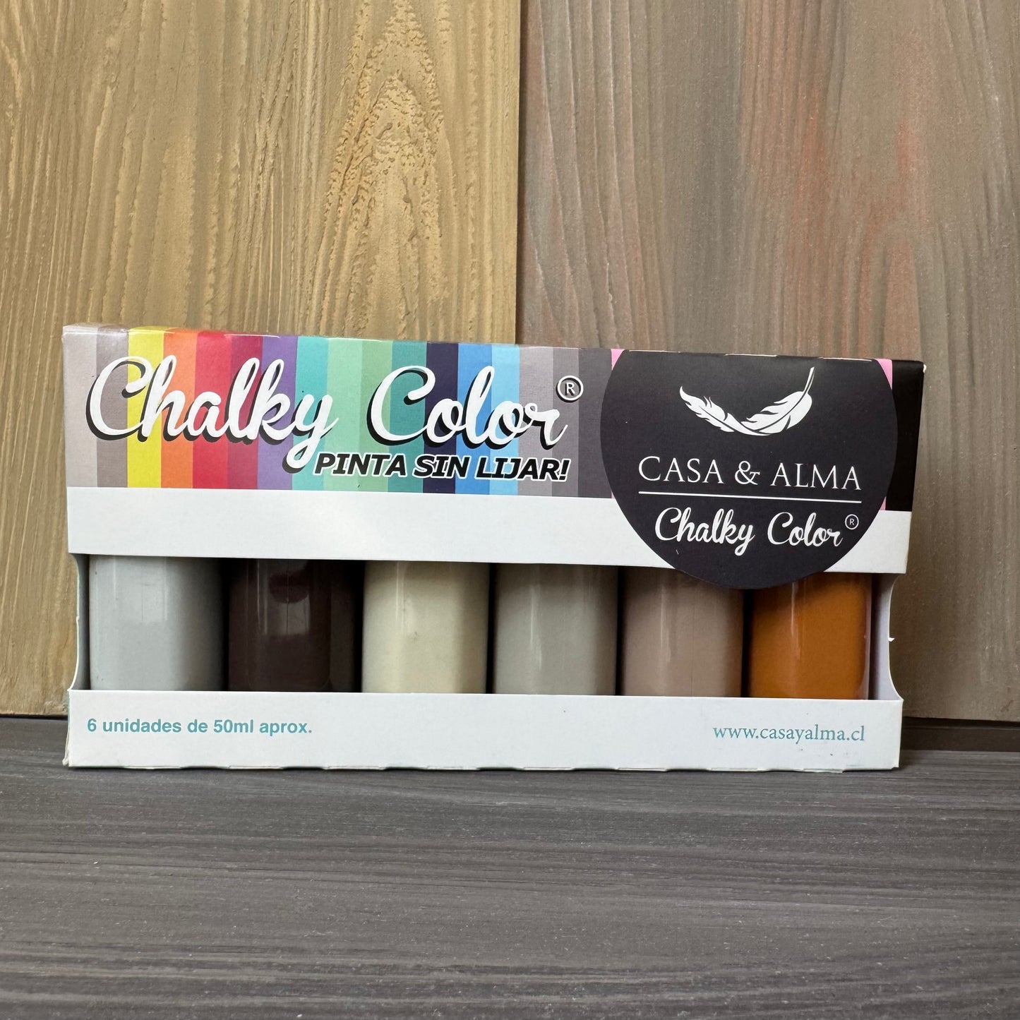 Mini Chalky EFECTO MADERA